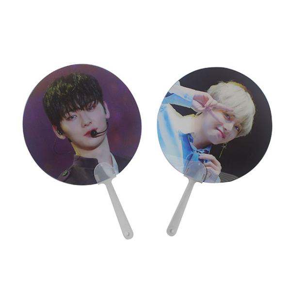 0.6mm PET Lenticular 3D Moving Fan BTS EXO Of Super Stars
