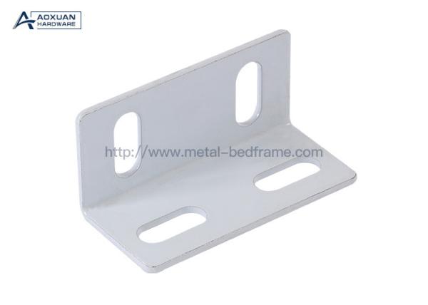 Heavy Duty White Square 4 Holes Right Angle Brace