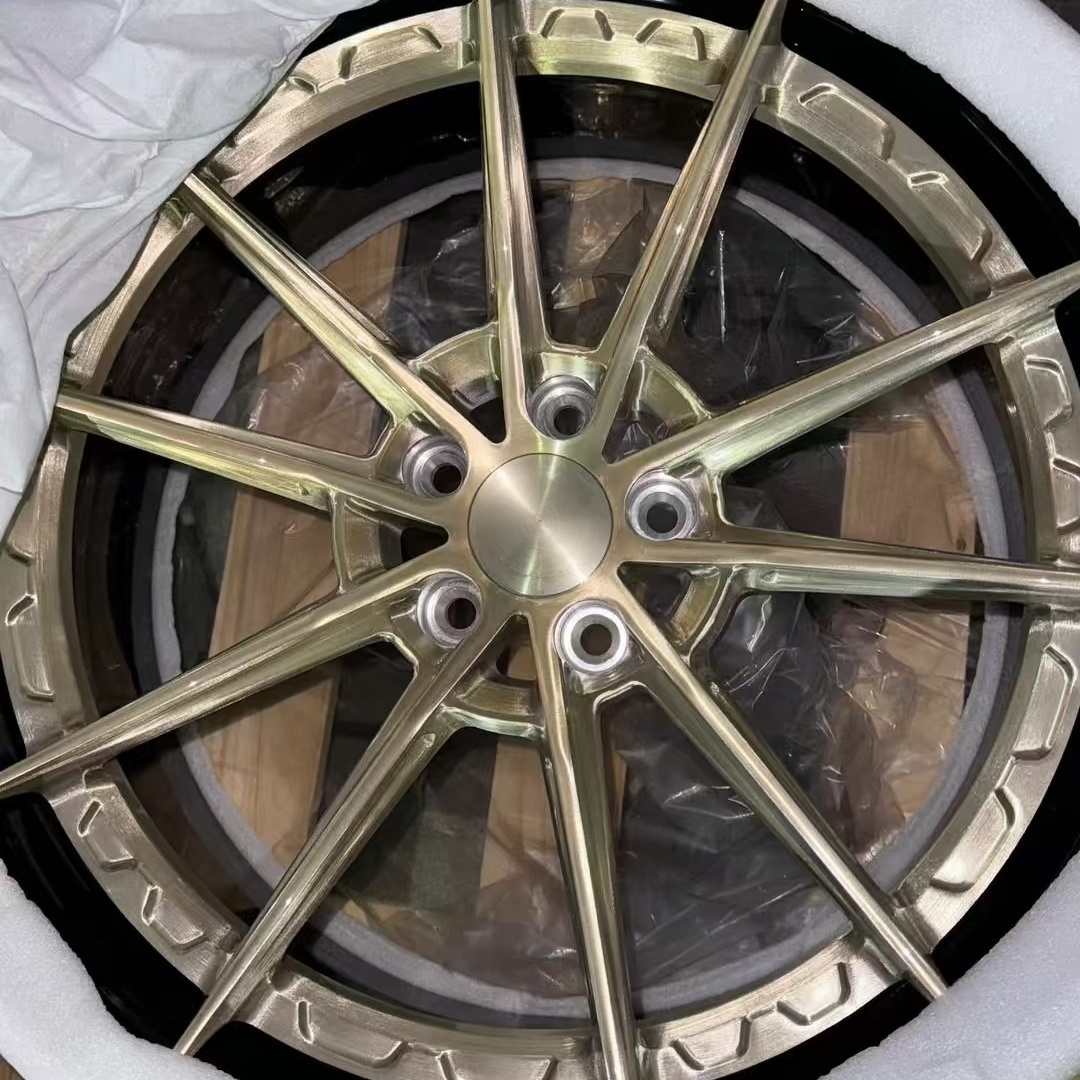 High Quality Lightweight 1-Piece Monoblock Forged 23 Inch 4x114.3  Passenger Car Wheels & Tires for Tesla Model 3 Model Y
