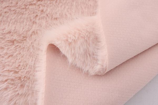 Recycled  100% Polyester Fabric 40mm Plush Thick Faux Fur Toka Fur Suede Composite Fabric Clothing Women's Clothing Bag Shoes