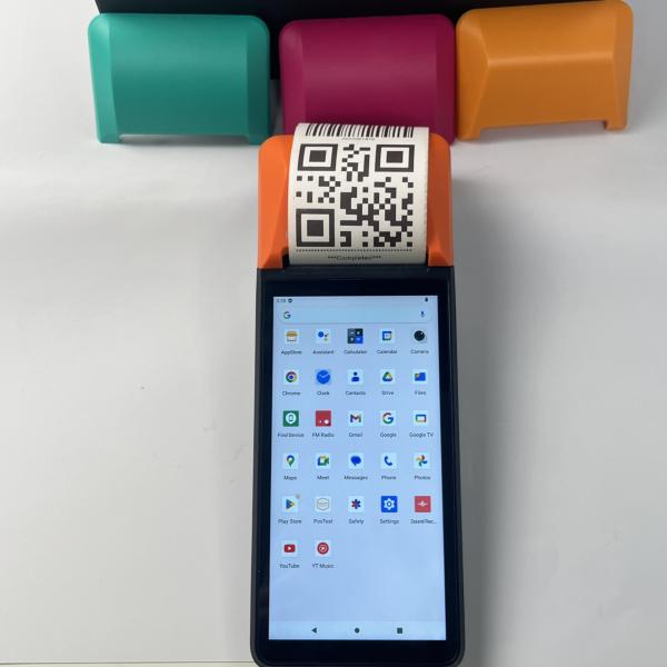 NFC Reader Smart Terminals POS Android 14 Smart Payment Terminal 16GB Rom For Room Service