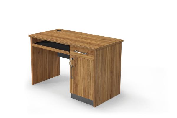 MFC / MDF Materials Office Computer Desk Panel Wood Style 1200*600*750mm Size