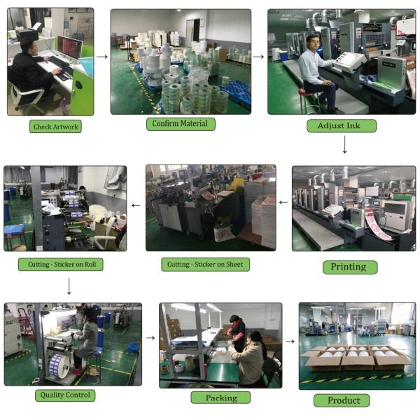 Custom Logo Printed Die Cut Hologram Laser Sticker Label