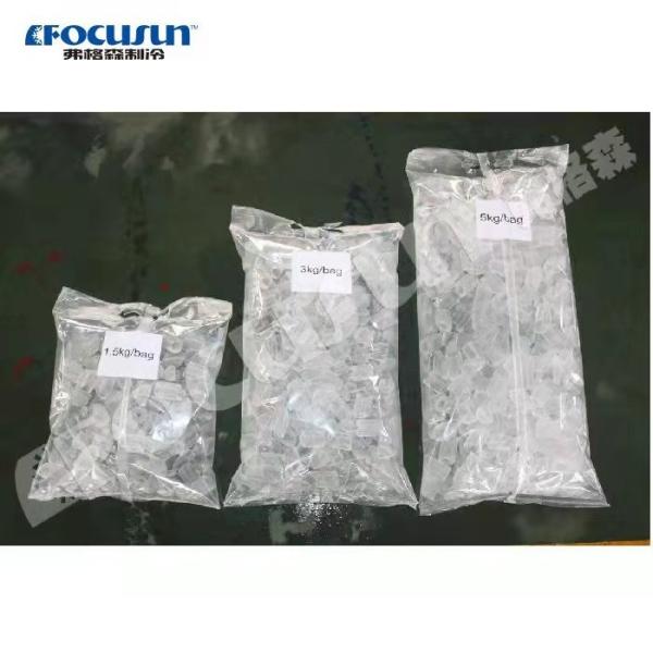 Material de enchimento de gelo Embalagem de gelo totalmente automática para soluções de embalagem de poupança de tempo