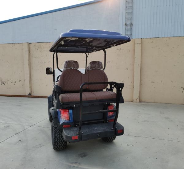 Baterias de chumbo de luxo Carrinho de golfe elétrico de 4 lugares Veículo turístico básico Preço acessível