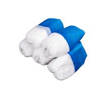 Antibacterial Impermeável Azul e Branco Desutilizável Uso Médico PP+CPE Cobertura de Calçado