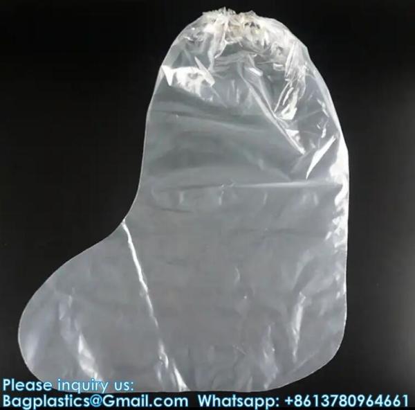 Manufacturers Wholesale Selling Disposable PE Anti - Slip Rain Plastic Waterproof Boot Cover