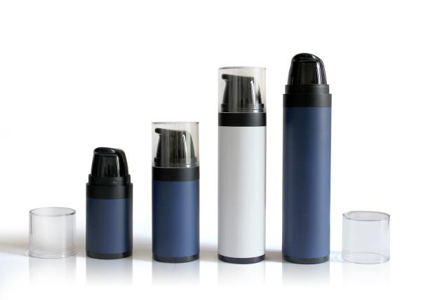 Classic Matte Finish Airless Cosmetic Bottles For Keeping Skin Care Items