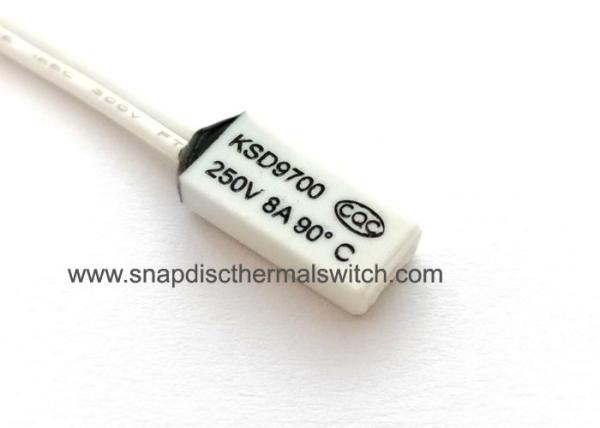 Durable Structure Bimetal Thermal Protector Normally Closed CQC TUV Certificated