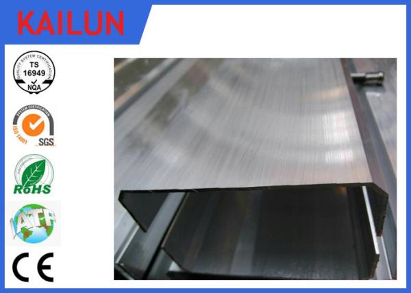 89MM Width Mill Finish Aluminium Skirting Boards Profiles for Building Cable Channel Use