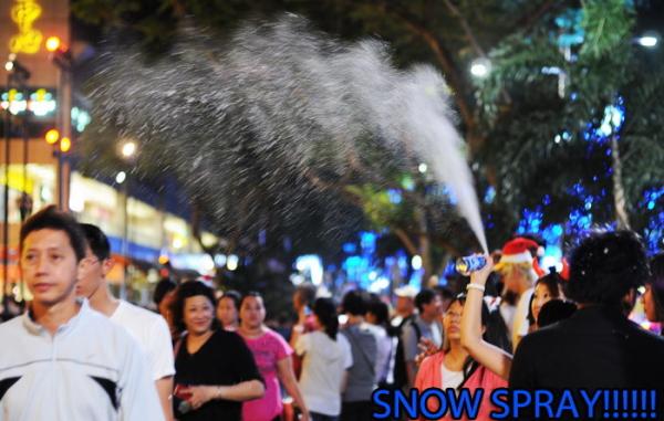 Snow Spray Party Aérosol Spray Neige