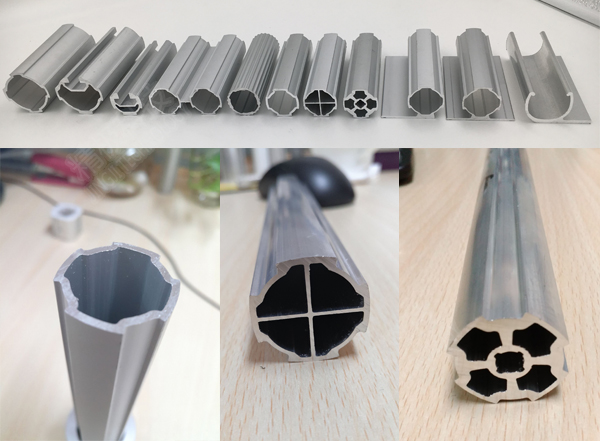 Aluminum Pipe Flexible Tube Pipe Fitting Ebow Connectors for Industial Pipe Rack