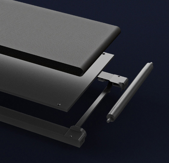 P10-1 Aerobic Equipment Electric Flat Treadmills Small Folding Ultra Quiet