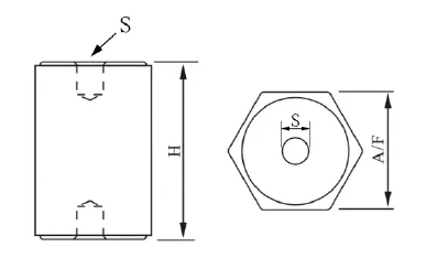 EN Series Busbar Insulator EN2650 Protective Box Design Hex Busbar Insulator standoff Bus bar Support Insulators