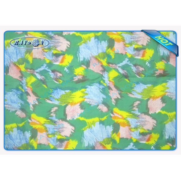 Custom design width 2.2m printed non woven fabric for package OEM accepted