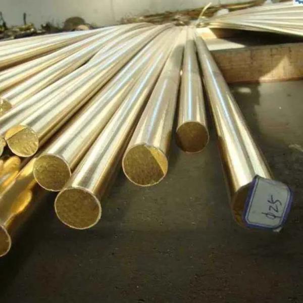 Barra de bronze lisa Rod C21000 C22000 horizontalmente 1200mm de liga de cobre de ASTM