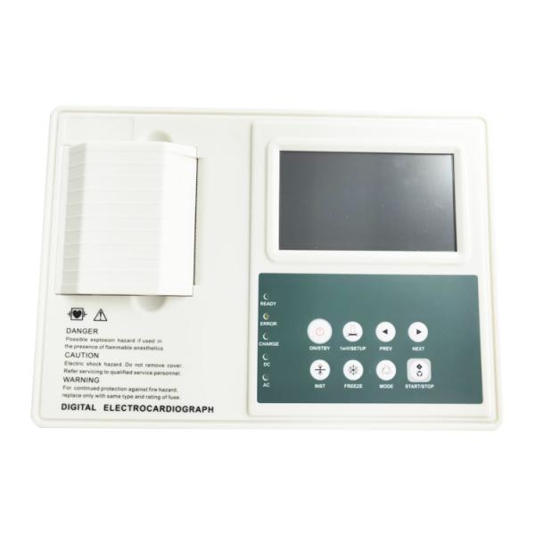 5inch LCD 3 Channel Portable ECG Machine 12 Lead Digital Electrocardiograph Machine