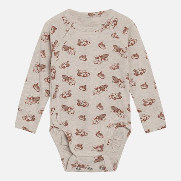 2023 Fashion printed kids clothing long sleeve newborn baby clothes girl boy romper