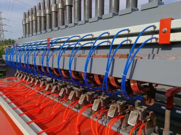Width 2.5m 12mm Welding Reinforcing Mesh Machine Panasonic Control System