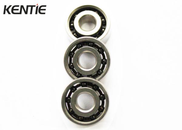 30000rpm 606 Hybride Skate Ball Bearings , High Speed Skateboard Ball Bearings