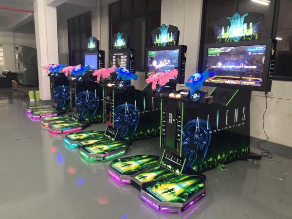 Playfun Arcade video shooting game Alien Simulator game machine shooting