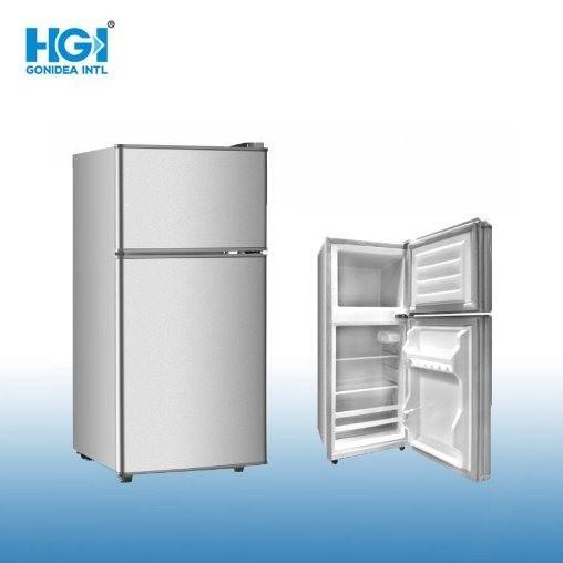 Grande Capacidade Dupla Portas Freezer Frigorífico Degelo Doméstico Uso Comercial Frigorífico Vertical Bcd-240