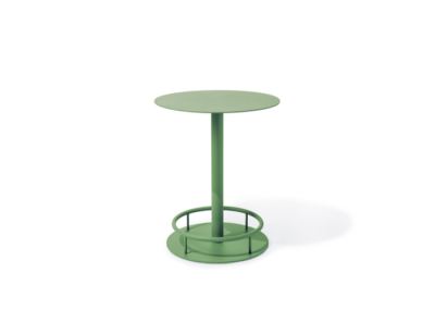 Round Outdoor Chair And Table Patio Cafe Metal Outdoor Bistro Table Weather Resistant