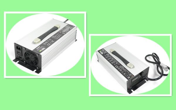 Large Charging Current 80A 12V Smart Charger For SLA Batteries 5.5KG Portable