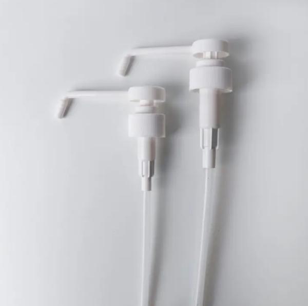 Custom Authorized Tube K207-3 Nonspill White Lotion Dispenser Pump with Long Nozzle and Leakproof