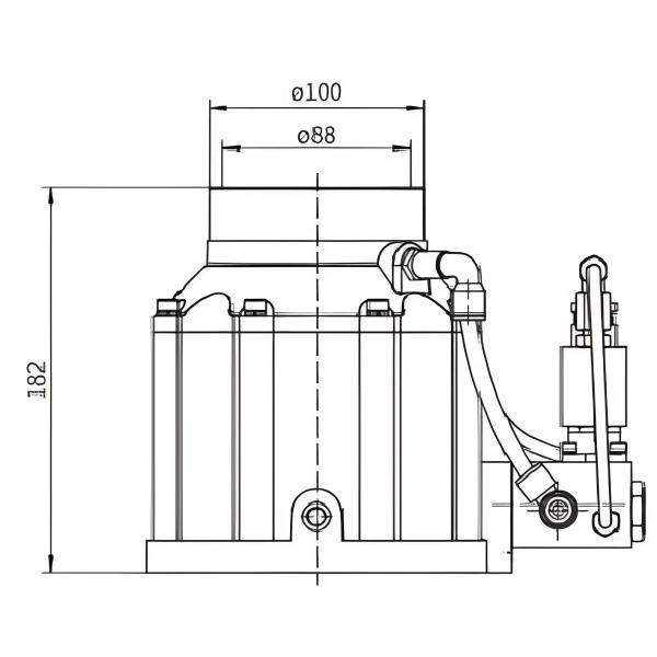 JQF Intake Control Valve For Maximum Pressure Of 15 Bar