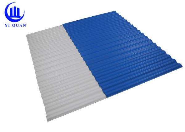 Heat Insulated Carbon Fiber Plastic Upvc Roof Tiles Corrugated Roofing Sheets With Single Layer