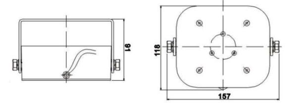 100W car speaker , Sirenen-Verstärker，Динамики，Parlantes,Elektronisk horn YH-120