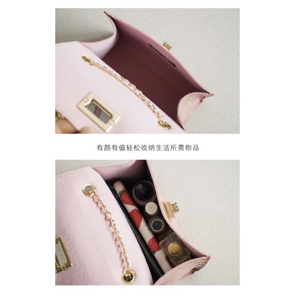 Customized Color Crocodile Pattern Handbag with Zipper Closure and Luxury Design