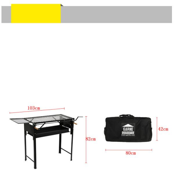 Stainless Steel Charcoal Bbq Grill Portable For Outdoor Barbecue / Home Cooking