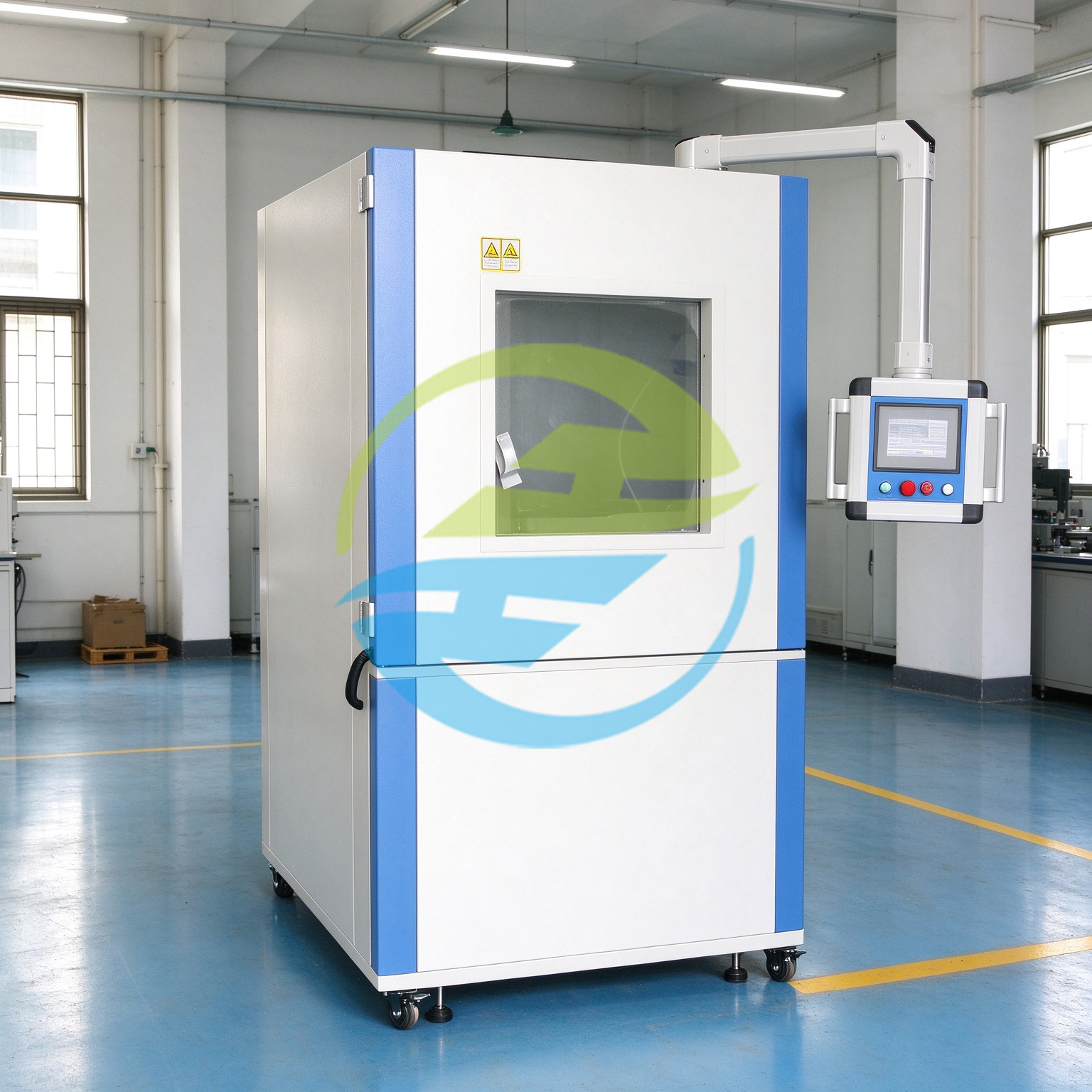 IEC 60529 IP5X IP6X Sand Dust Test Chamber 1000L Vacuum PLC Control System