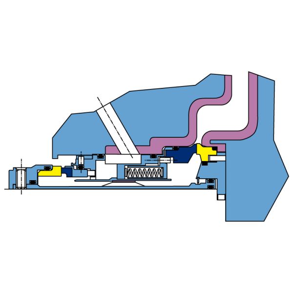 AESSEAL LSEAL Cartridge Mechanical Seals for Flowserve Process Pumps