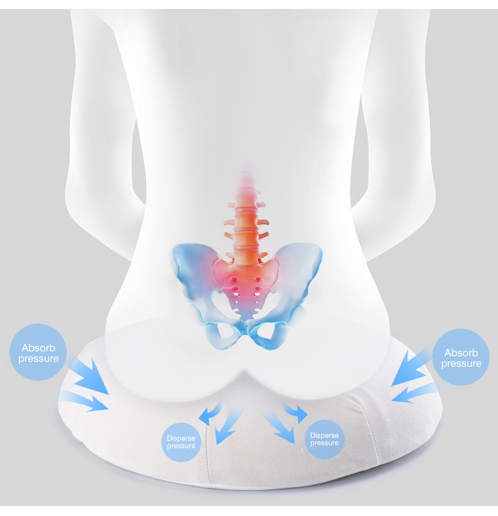 Lift Butt Hip Massage Electric Butt Enlargement Massager Shiatsu Heated Massage Seat Cushion for Back Waist Spine & Chair Use