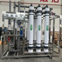30 toneladas de ultrafiltração Equipamento de filtração em nanoescala Solução de ultrafiltração eficiente