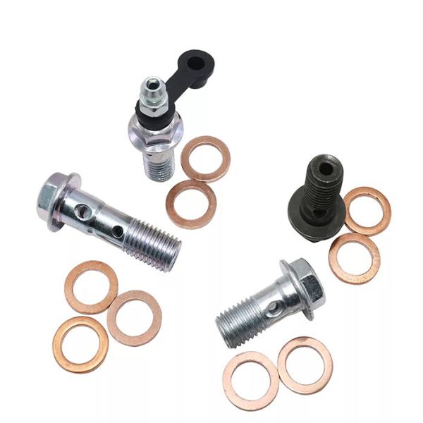 Наградная качественная медная шайба болта тормозного шланга 0,44 дюйма в диаметре