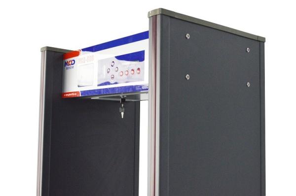High Sensitivity Walk Through Security Metal Detectors , Security Walk Through Gate 6 Zones