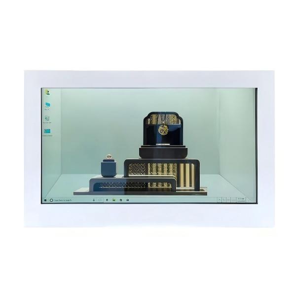 55-Inch TFT Transparent LCD Panel Cabinet for Custom Integration