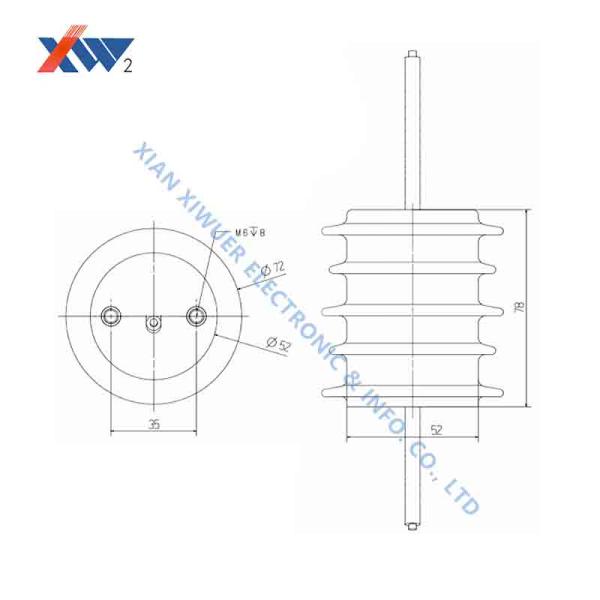 OEM 12KV Capacitive Voltage Detector Metering Circuit Breaker Transformer