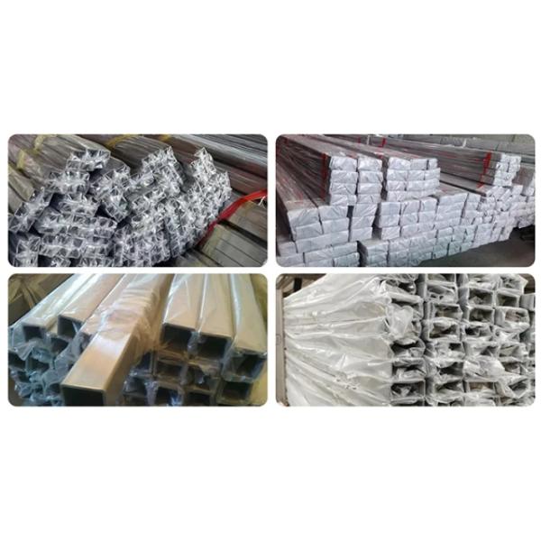 Ss316l Square Steel Hollow Pipe 316l Stainless Steel Rectangular Tube