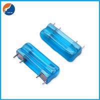 Support isolé ignifuge en plastique mou d'agrafe de fusible du bâti 6x30mm de carte de circuit imprimé de protection de PVC