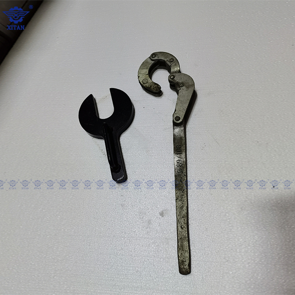 Стальная вилка ключа для труб и пусковой площадки двигателя Grouting буровая установка