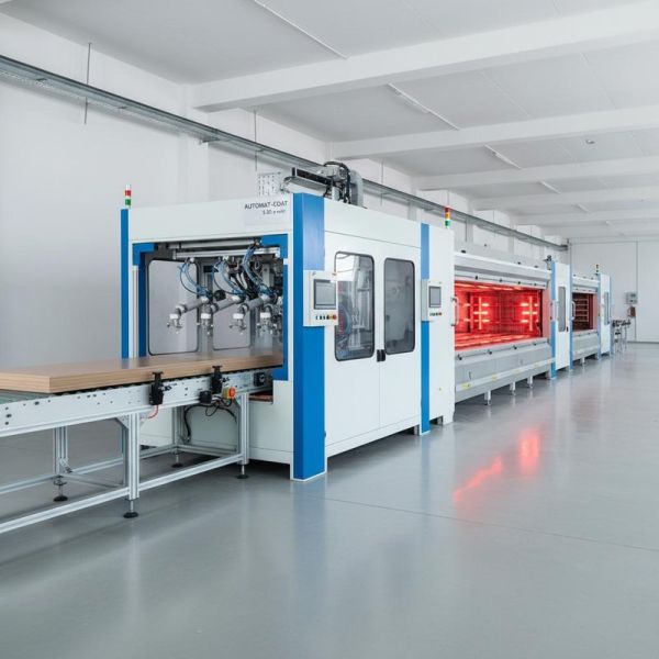 High-Speed Automated Spray Coating Line for Furniture Panels – 5-20 m/min Production with Customizable Gun Configuration for MDF & Particleboard