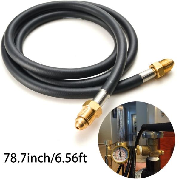 Logotipo personalizado CSA estándar de doble soldadura manguera de aire flexible para en el mercado industrial