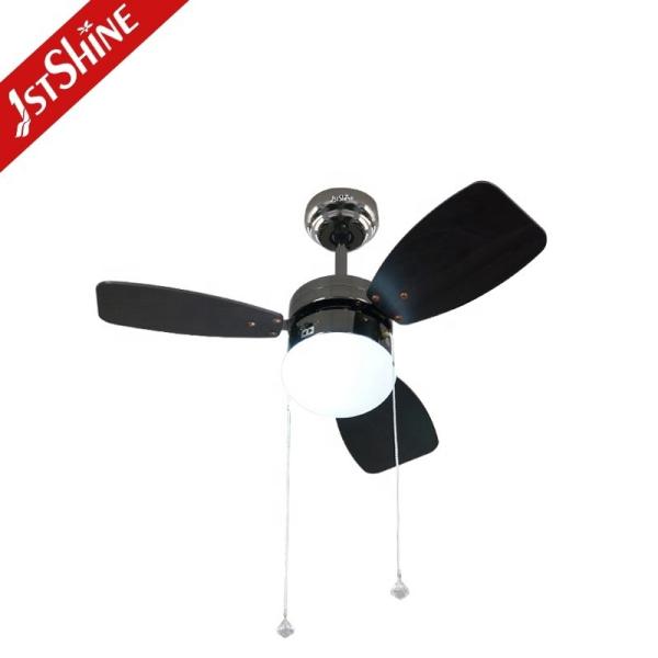 Suporte Dimmer 30 polegadas ventilador de teto com 3 lâminas de MDF e puxar luz de cadeia por 1stshine