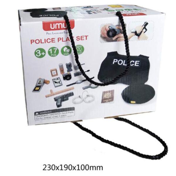 Picture-Perfect Wooden Toy Set Ideal for Children's Role-Playing and Home Simulation