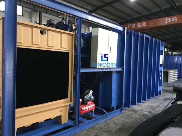 PLC Control Vacuum Cooling Machine , Vacuum Cool Chamber For Vegetables / Fruits
